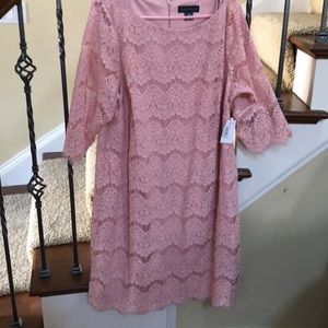 Spring  light pink dress